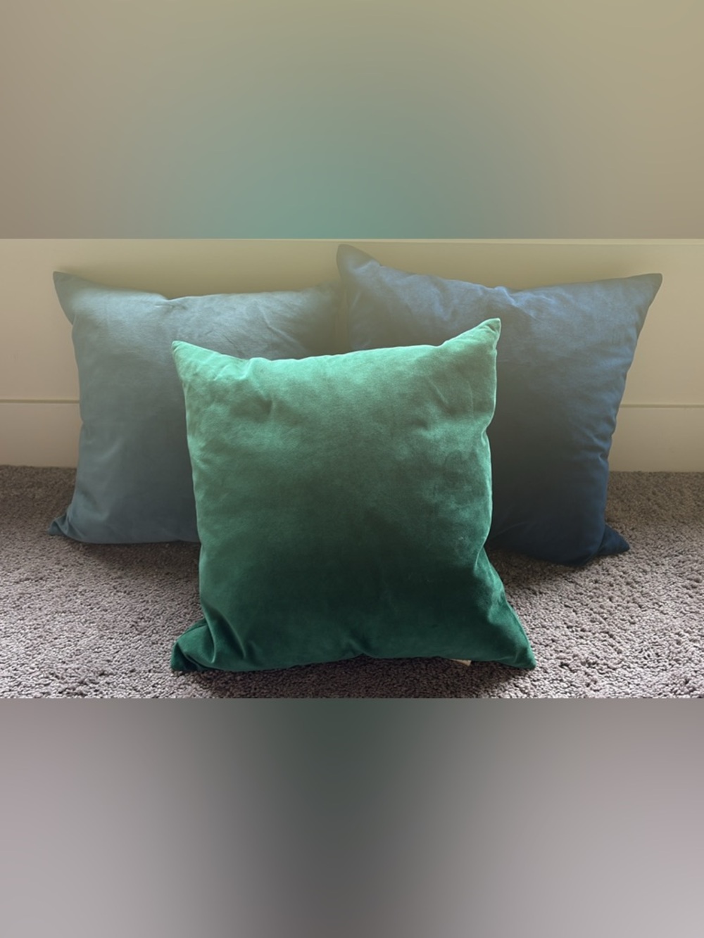Velvet Throw Pillows
